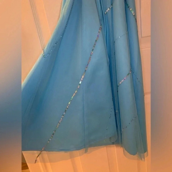 Beaded Strapless Formal  Dress - Picture 7 of 8